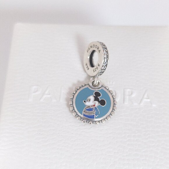 Pandora Epcot World Showcase Japan Mickey Mouse Dangle Charm S925 Silver - Picture 8 of 8